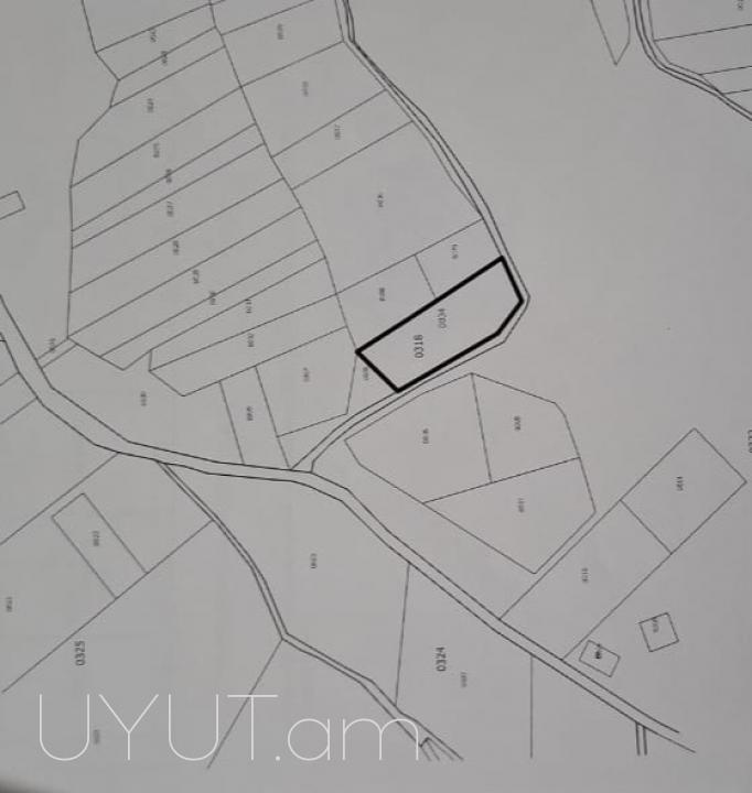 Վաճառվում է հողատարածք 