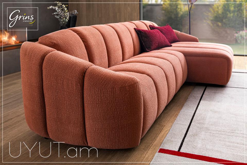 Անկյունային բազմոց - Livano|Grins Furniture