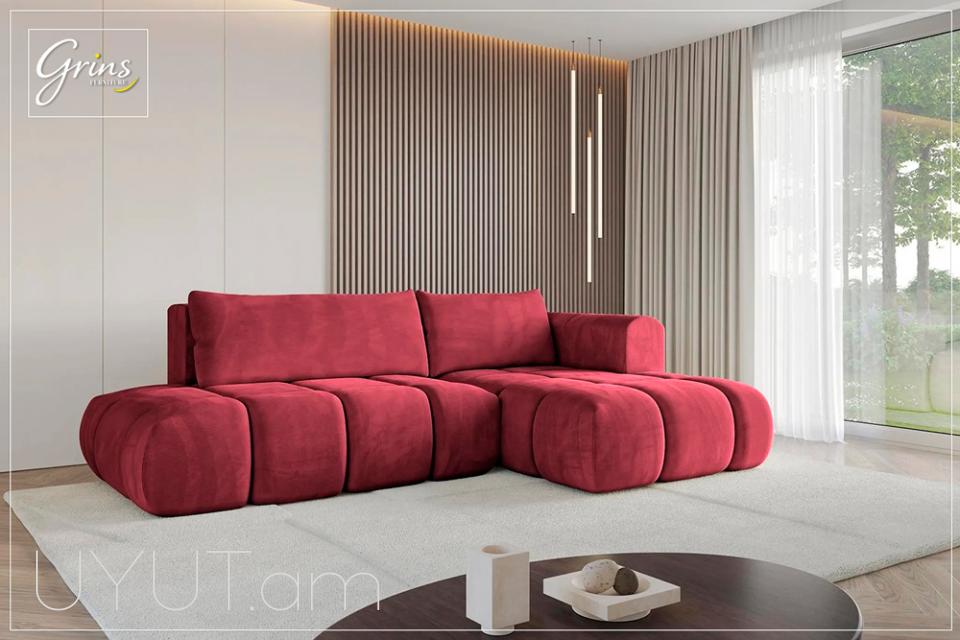 Անկյունային բազմոց - Beniro|Grins Furniture
