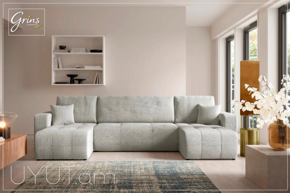 Անկյունային բազմոց - Deco |Grins Furniture