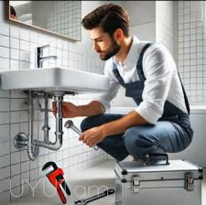 santexnik carayutyun / Սանտեխնիկ / Վթարված խողովակների մոնտաժ եվ ջեռուցում